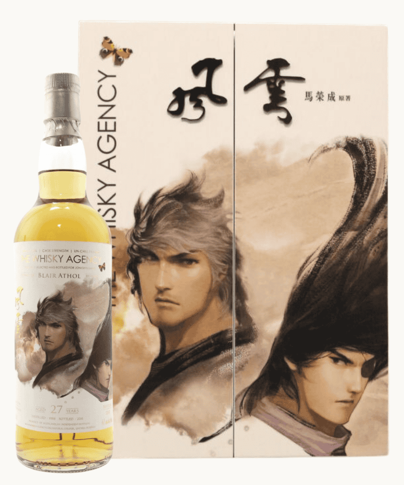 The Whisky Agency Jonesky Limited Set #2 The Whisky Agency 馬榮成原著：《風雲》威士忌套裝（二）