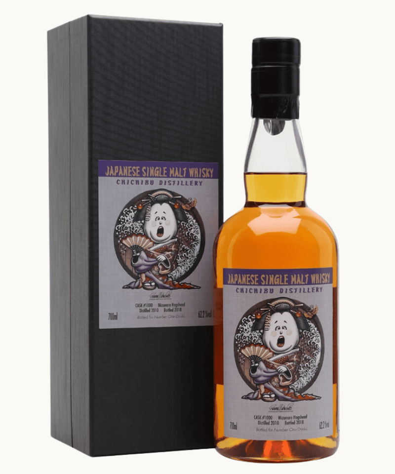Chichibu 2010 Mizunara Cask #1000 for Number One Drinks
