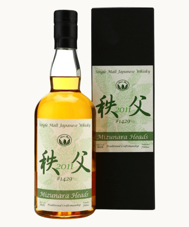 Chichibu 2011 Mizunara Heads Cask #1429 for Mitsukoshi Isetan