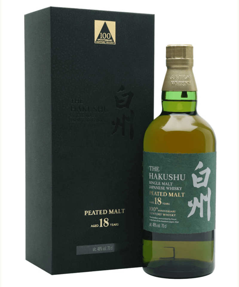 Hakushu 18 Year Old Peated Malt 100th Anniversary Limited Edition
