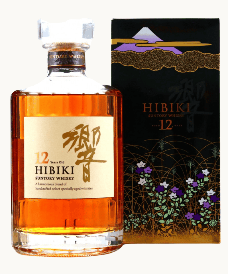 Hibiki 12 Year Old Mount Fuji Packaging