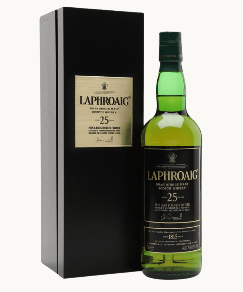 Laphroaig 25 Year Old Cask Strength 2015 Release