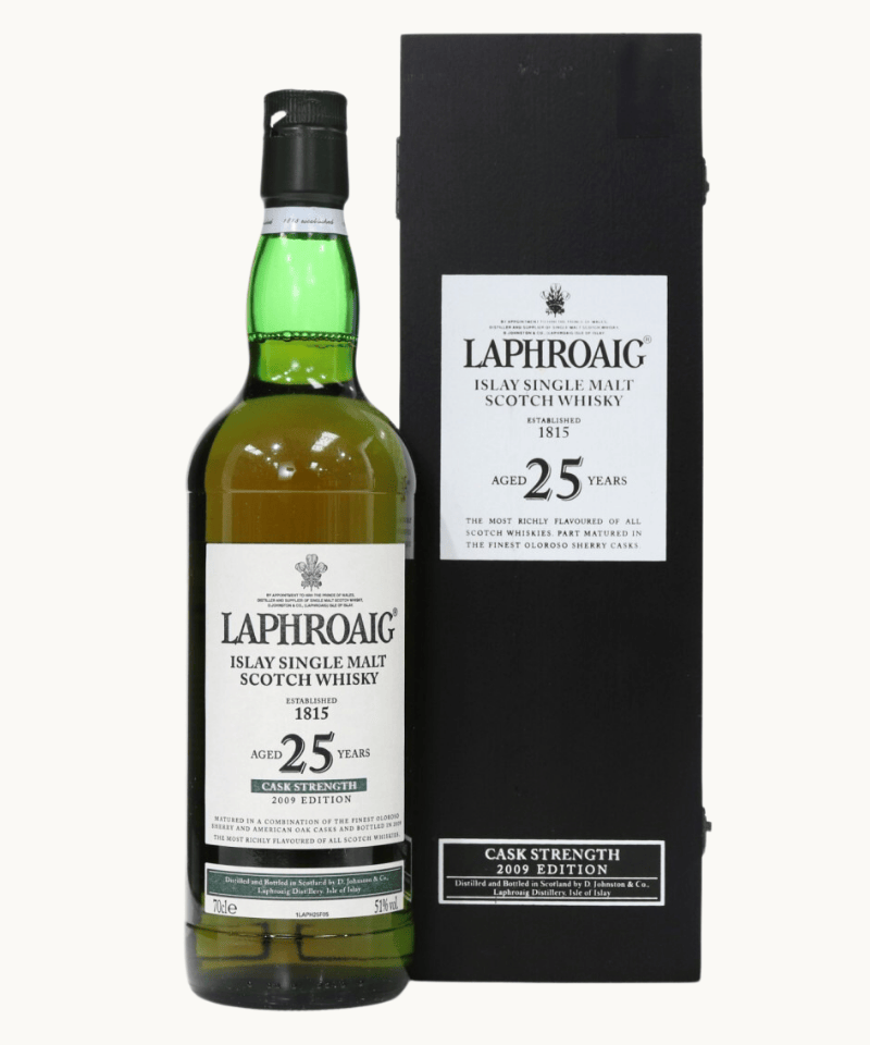 Laphroaig 25 Year Old Cask Strength 2009 Release