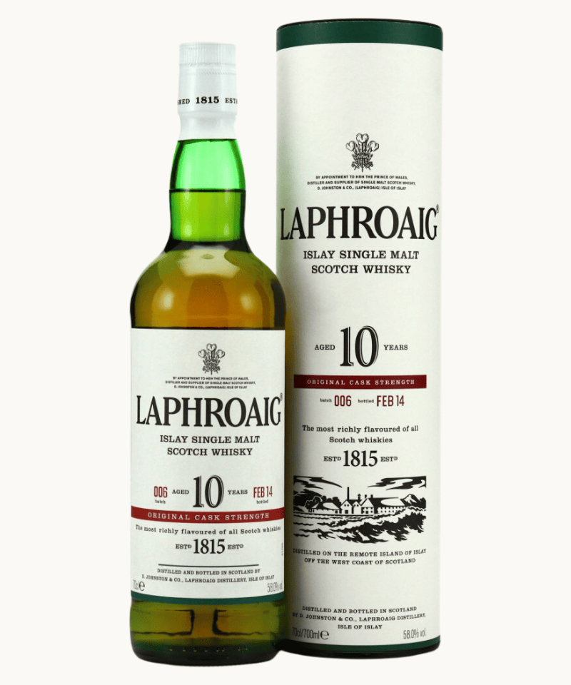 Laphroaig 10 Year Old Cask Strength Batch 6