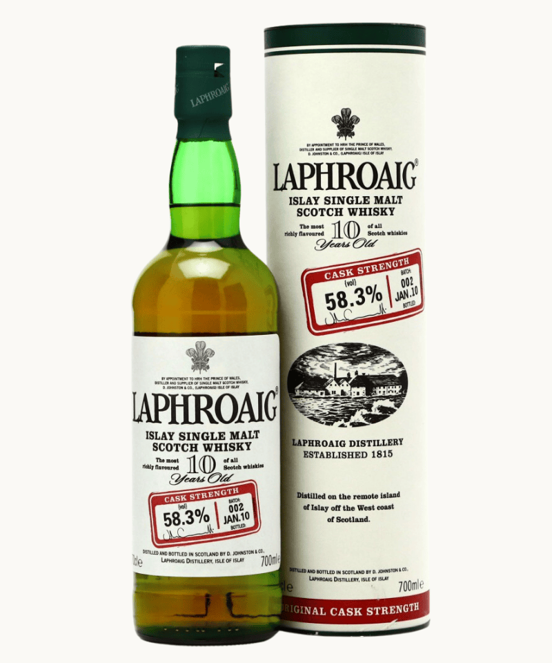 Laphroaig 10 Year Old Cask Strength Batch 2