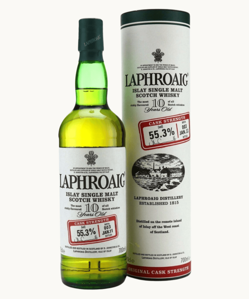 Laphroaig 10 Year Old Cask Strength Batch 3