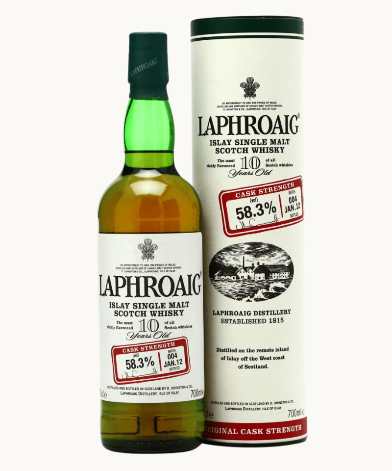 Laphroaig 10 Year Old Cask Strength Batch 4