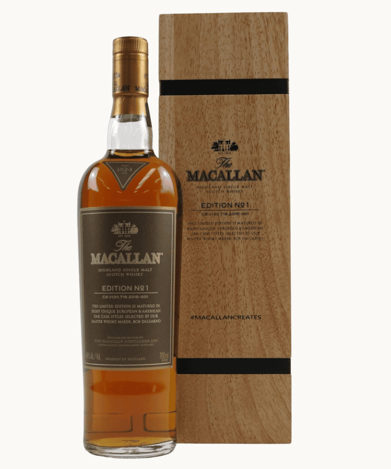 The Macallan Edition No.1 Wooden Box
