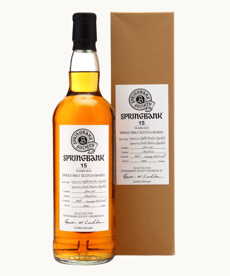 Springbank 15 Year Old 1997 for Springbank Society