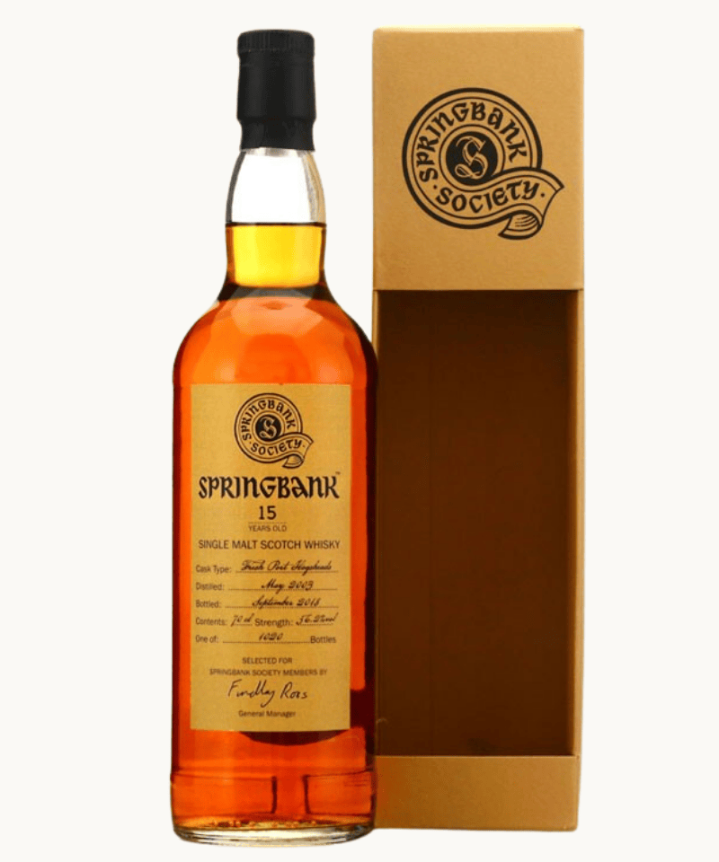 Springbank 15 Year Old 2003 for Springbank Society