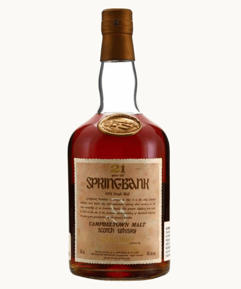 Springbank 21 Year Old Hedley G. Wright