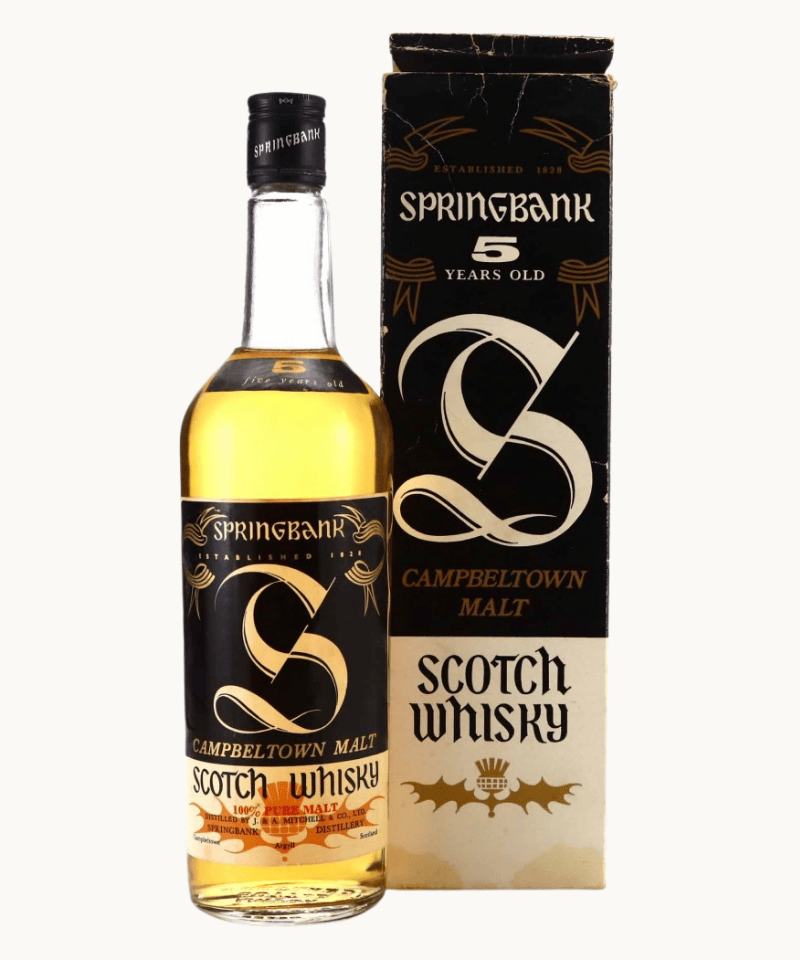 Springbank 5 Year Old 1970s Release