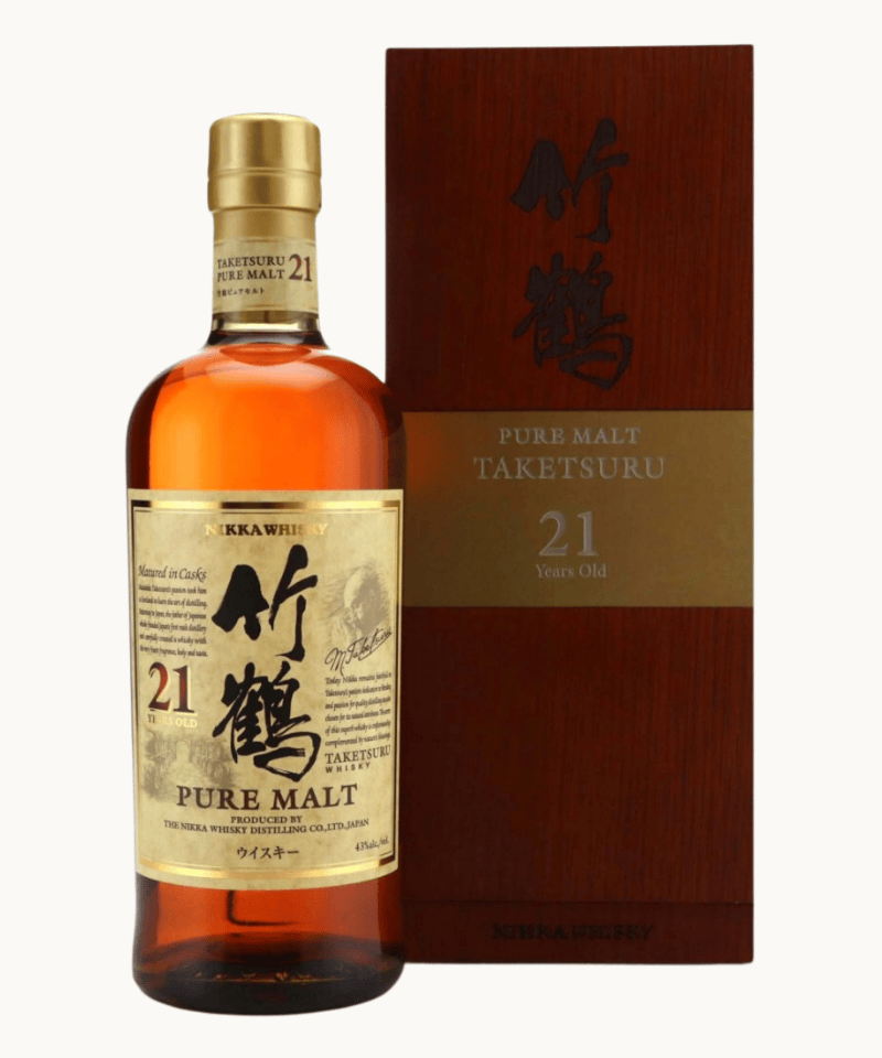Taketsuru 21 Year Old Pure Malt Wooden Box Edition