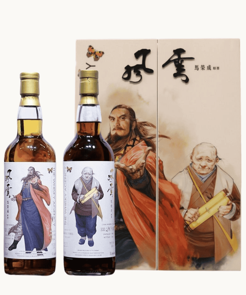 The Whisky Agency Jonesky Limited Set #3 The Whisky Agency 馬榮成原著：《風雲》威士忌套裝（三）