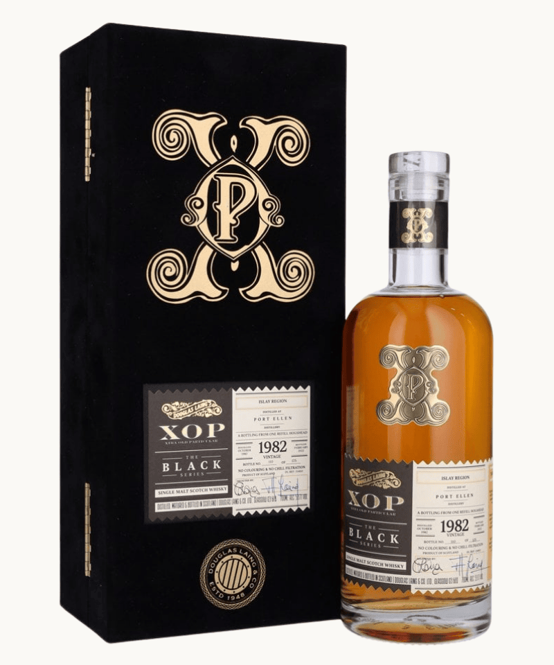 Port Ellen 39 Year Old 1982 Xtra Old Particular The Black Series