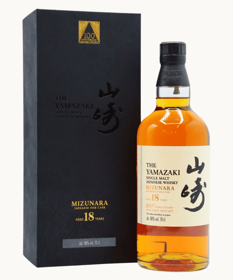Yamazaki 18 Year Old Mizunara 100th Anniversary Limited Edition
